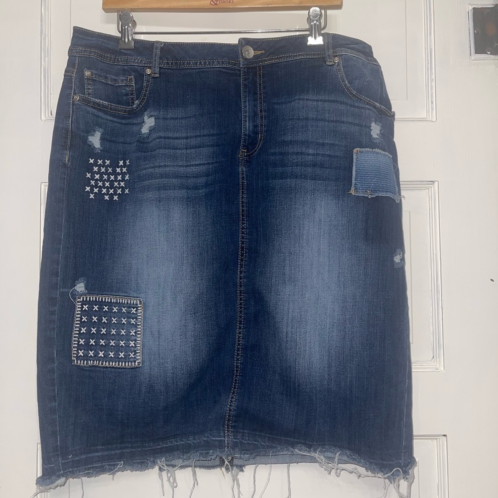 Eat.1946 denim skirt, size 18w
